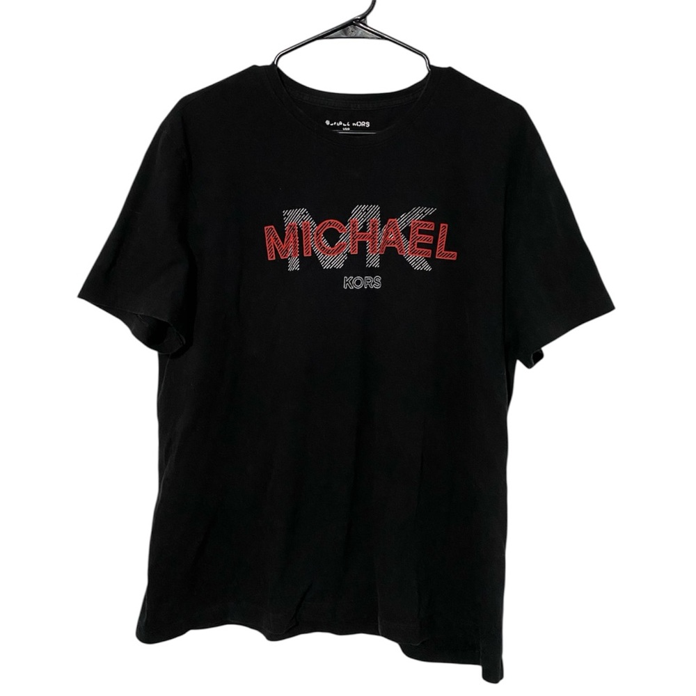 Michael Kors Men’s Cotton Spellout Logo T-Shirt